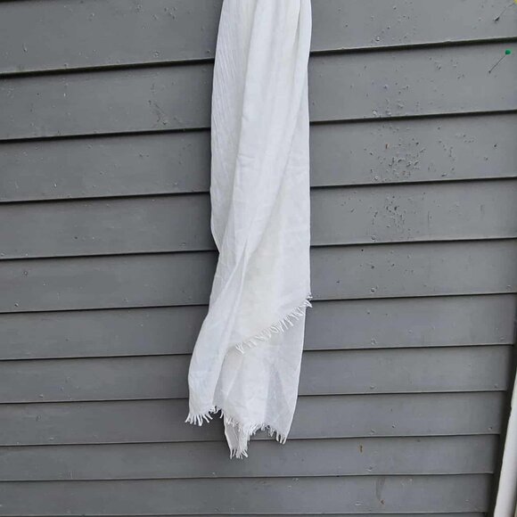 Michael Stars White Scarf NWT!  NEW! - Picture 6 of 14